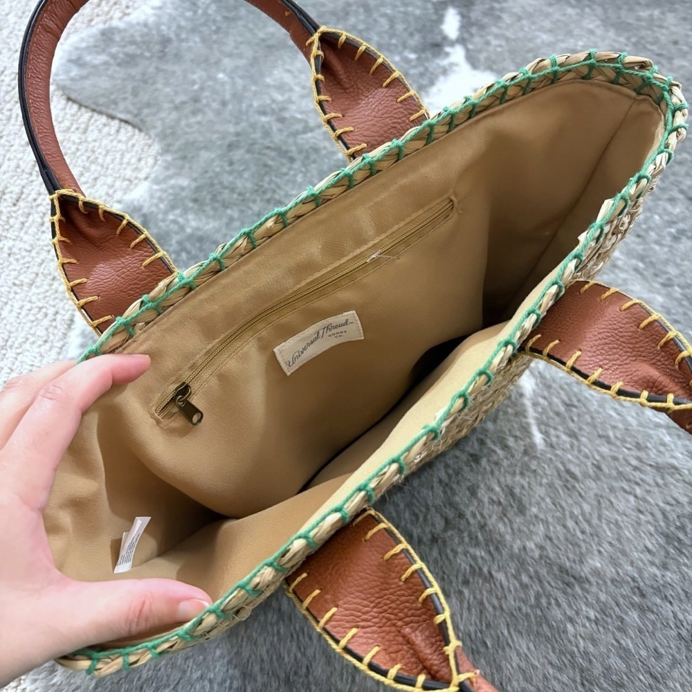 Universal Thread Straw Mini Tote - Picture 6 of 15